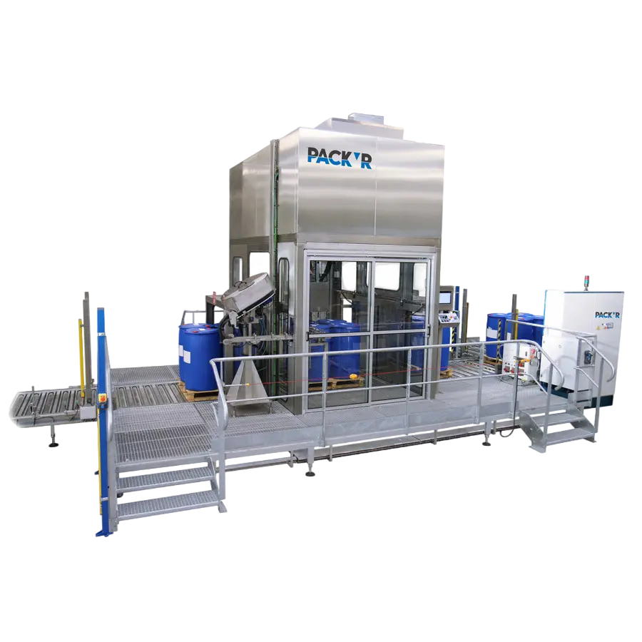 Automatic Tote Filler Capper