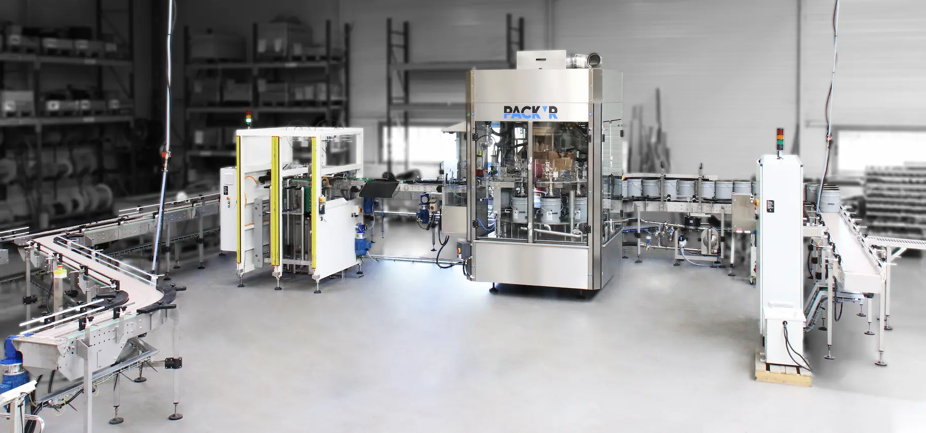 PULSA-B - Automatic pail filling machine