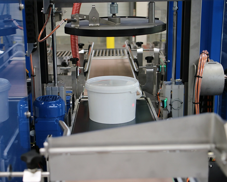 Automatic Lid Press machine