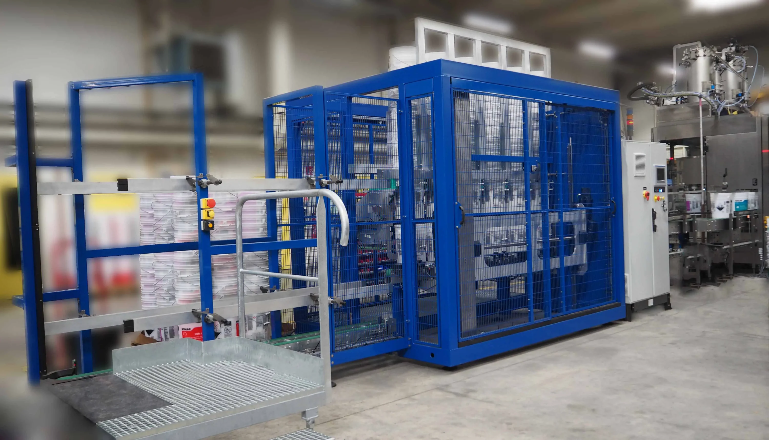 Automatic Pail Denester System | PACK’R