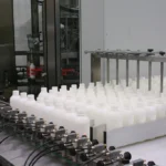 Bottle launching table