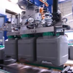 palletizing equipment for jerrycans