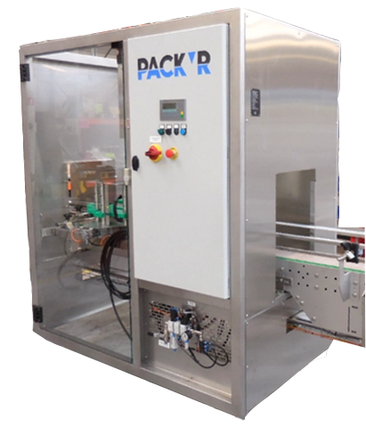 Inline capper machine