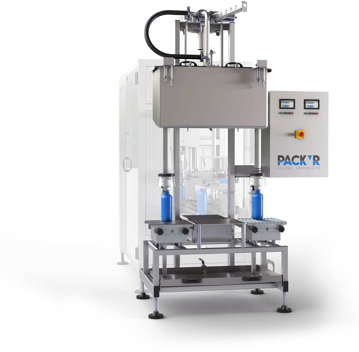 Semi-Automatic Bottle Filling Machine