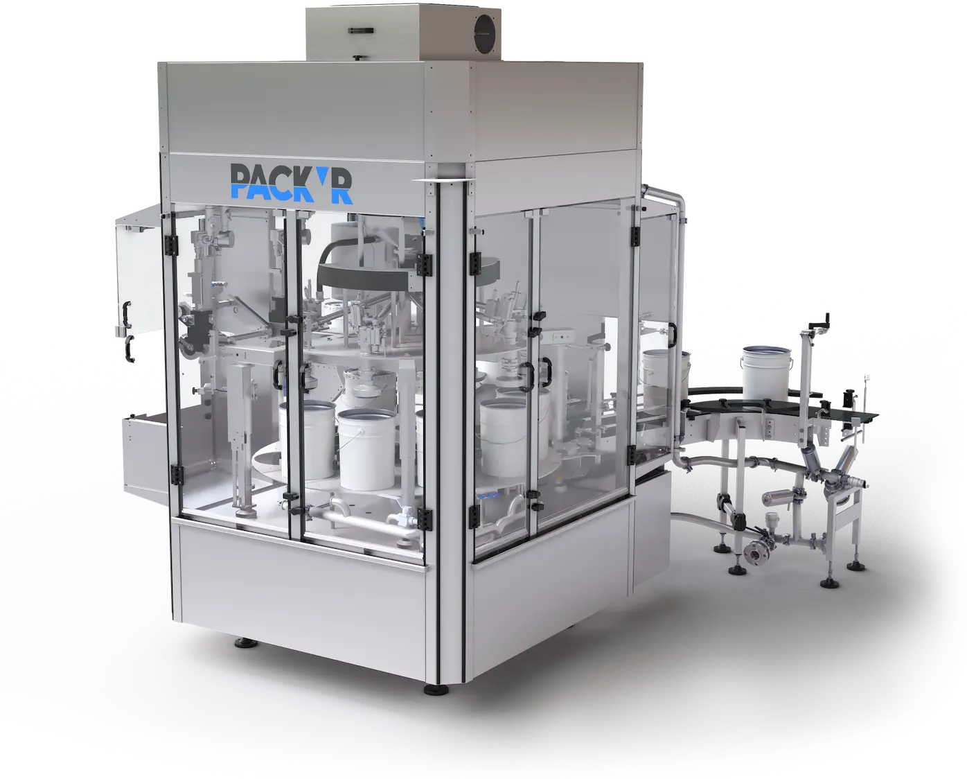 Automatic pail filler capper