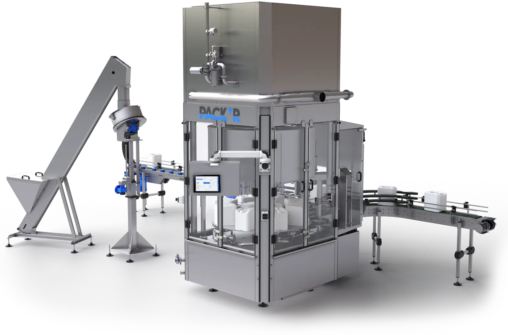 Automatic jerrycans Filling Machine