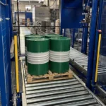 infeed depalletizer for drum