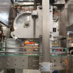 lid closing machine top roller