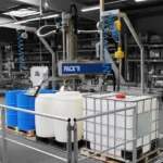 FLEXEO-P semi-automatic Tote, IBC and Pallet drums filler capper