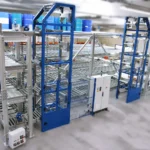 High Capacity empty drum automated storage system