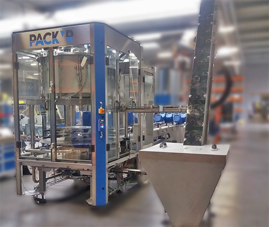 Flavor and fragrance filling line 3D layout